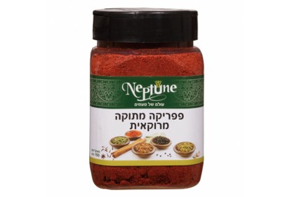 פפריקה מתוקה בשמן