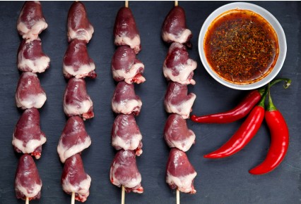 שיפודי לבבות נקי 